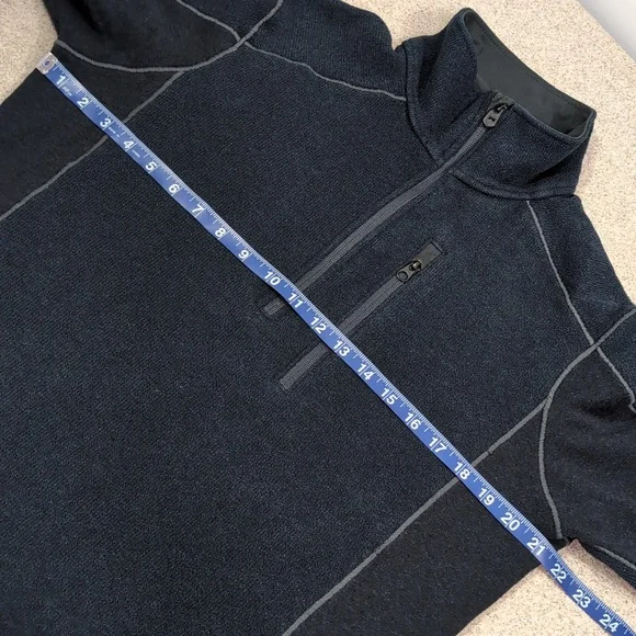 Kuhl Sweater Sweatshirt Pullover, 1/4 Zip, Men's Medium - Picture 7 of 14